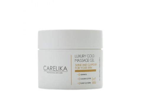 CARELIKA LUXURY GOLD MASAŽO GELIS, 99.5% NATŪRALUS, 200ml